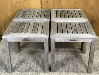 Set Of Four Kingsley Bate Side Tables - Need Oil