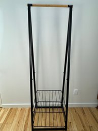 Brabantia Modern Clothing Rack With Shelves - Purchased For $230.00