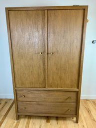 Crate And Barrel Keane Driftwood Armoire - Purchased For $2249.00