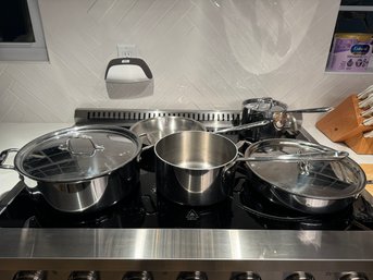 Set Of All Clad Pots And Pans