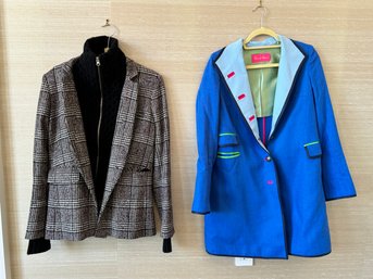 Pairing Of Two Womens Blazers - Beatrice Von Tresckow & Veronica Beard - Size 6