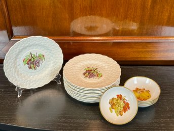 Collection Of Alboth & Kaiser Small Bowls And Copeland Spode Plates