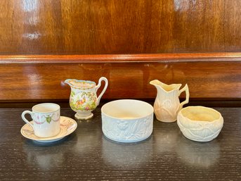Collection Of Porcelain Pieces - Belleek, Rosenthal, Royal Albert, C Ahrenfaldt Limoges