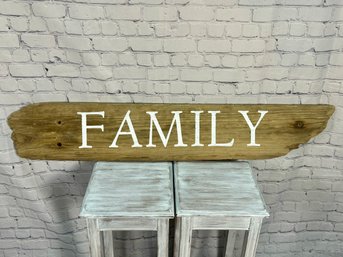 Driftwood Sign - FAMILY