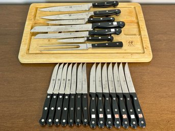 Collection Of Henckels, Wusthof Knives