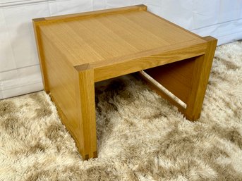 Design Within Reach Oak Side Table