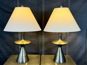 Pair Of Arteriors Putney Table Lamps