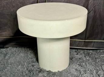 CB2 Shroom Concrete Side Table