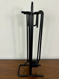 Set Of Black Fireplace Tools - Modern