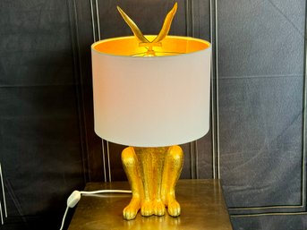 Anthropologie Gilded Hare Table Lamp -  Purchased For $399.