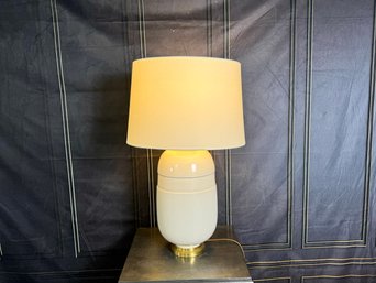 Christopher Spitzmiller For Visual Comfort Newcomb Table Lamp In Ivory