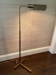 Phoenix Day Company 5220 Series Adjustable Brass Standing Lamp With Tent Shade - Purchased For $858.00