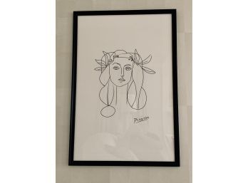 Framed Picasso Print