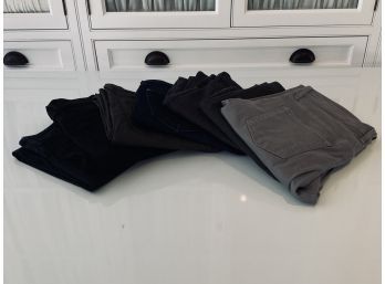 Collection Of  7 Men's Casual Pants - Size 33,34