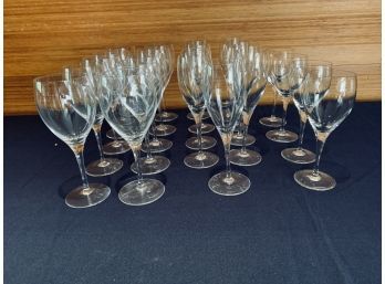 Collection Of Villeroy And Boch Wine Glasses