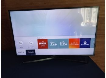 Samsung Flatscreen On Stand - 43 UN43MU6300FXZA