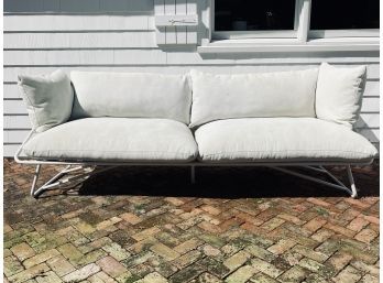 CB2 Aluminum Outdoor Sofa