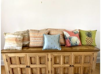 Collection Of Throw Pillows - Various Sizes