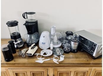 Collection Of Small Counter Appliances