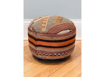 Small Hassock - Seagrass Cove - Kilim