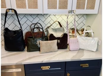 Collection Of Designer Purses - Prada, Gucci, Chanel , Tods