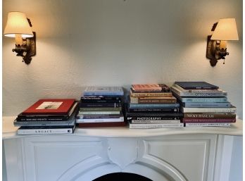 Collection Of Coffee Table And Cookbooks