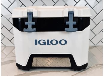 Igloo Cooler With Anchor Tab Closure