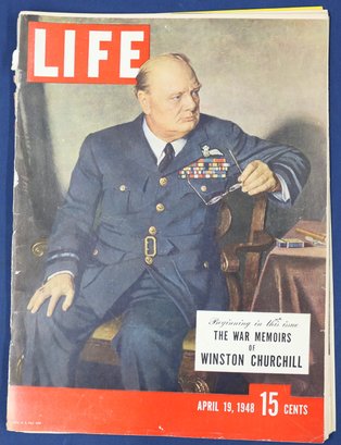 From Multiple Life Magazines - The War Memoirs Of Prime Minister Winston Churchill