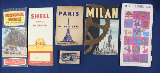 Lot Of Travel Information& Maps  - Canada - Milan Italy - France -US
