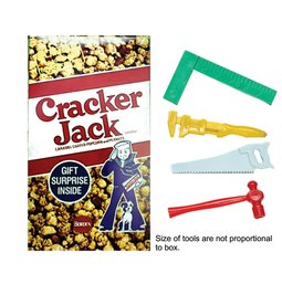 Four Vintage 1950s Cracker Jack Prizes, Carpenter Tools