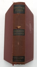 1880's (est) Book 'Christmas Stories' By Charles Dickens