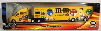 M&M Hotwheels Nascar Team Transporter - Team M&M - In Original Box