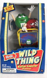 M&M Wild Thing Roller Coaster Candy Dispenser - Original Box