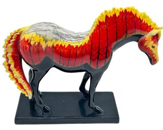 2003 Limited Edition The Trail Of Painted Ponies 17/8770, 7.75' X 2.25' X 6.25'H