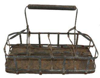 Antique Milkman's Bottle Delivery Carrier