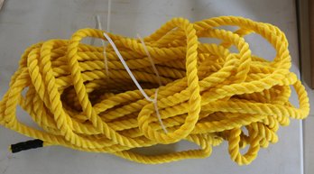 Length Of Nylon Rope - Looks To Be 3/4' D - Unknown Length