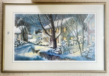 Pencil Signed By Patchell-Olson, Limited Edition 85/950, New Hampshire Artist, 38' X 25.5'H