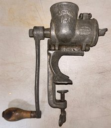 Antique Table Mounted No. 1 Meat Chopper/Grinder