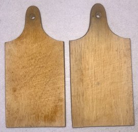 2 Mini Treenware Wooden Cutting Boards