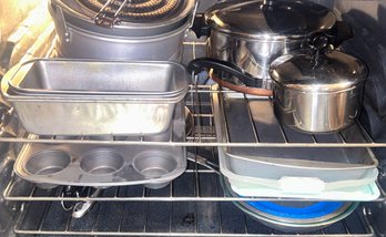 Lot Of Cookware, Pots, Pans, Baking Dishes And More