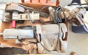 Several Vintage Electric Hand Tools