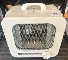 Superlectric Small Electric Heater, Chilly Days And Night Are Just Around The Corner! - 10.5' Square