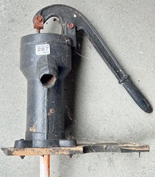 Vintage Cash Metal Well Pump