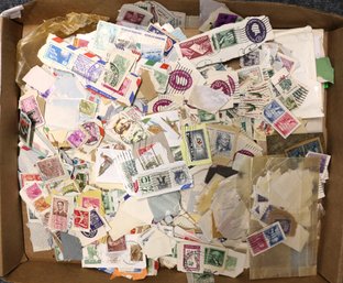 Lot Of Assorted Stamps - United States And Foreign W/several Foreign Full Sheets