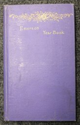 1894 Book - (Ralph Waldo) Emerson Year Book - 157 Pages