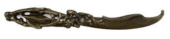 Art Nouveau Bronze Letter Opener, 8'L