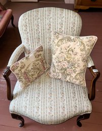 Vintage Upholstered Armchair