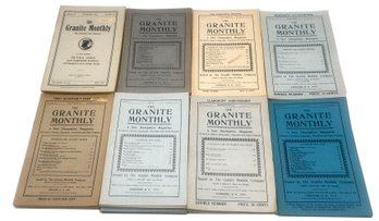 48 Issues Granite Monthly, 1914-1918
