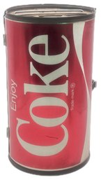 14'H Coca-Cola Advertising ECHO Inc BIG CAN-DO Barbecue, Portable, Charcoal Only, 8' Diam. X 14'H