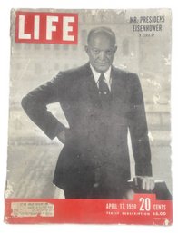 April 17, 1950 LIFE Magazine, Mr. President Eisenhower, A Close-Up